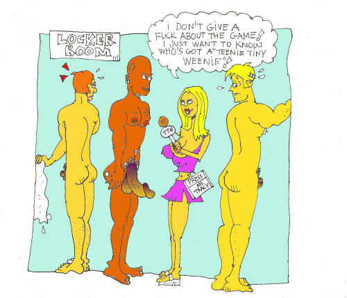 Miss Tracy's Tiny Dick cartoon